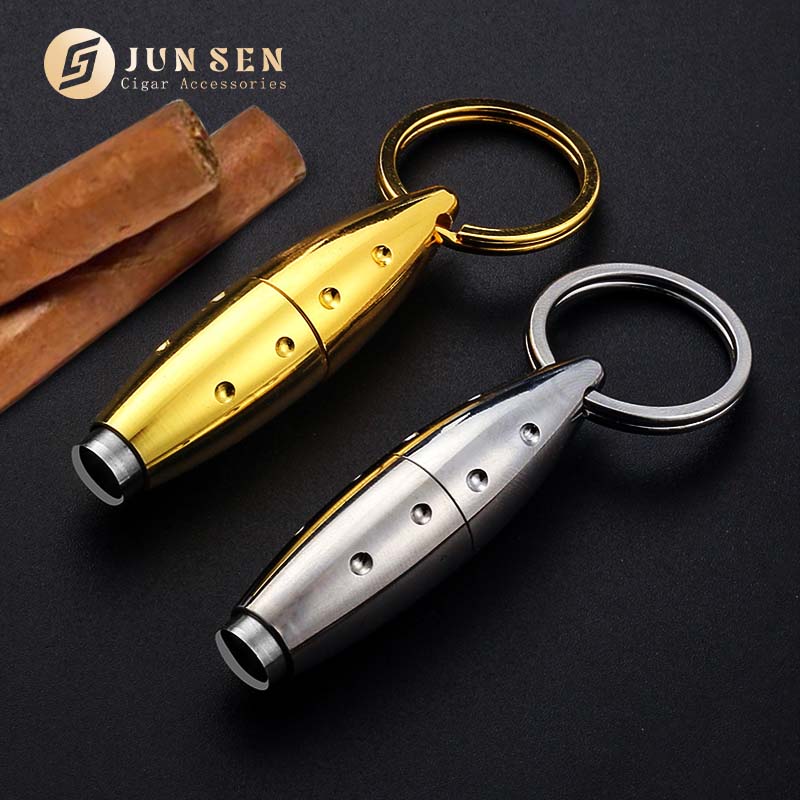 High Quality OEM Zinc Alloy Cigar Punch with Sleek Design