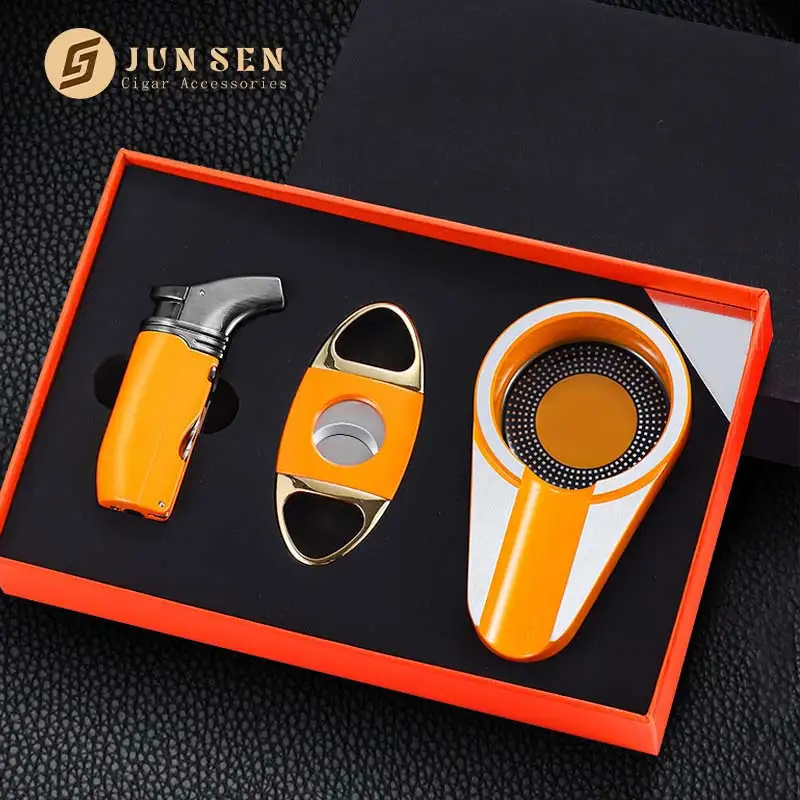 Business Metal Cigar Tool Set for Professionals & Gifting