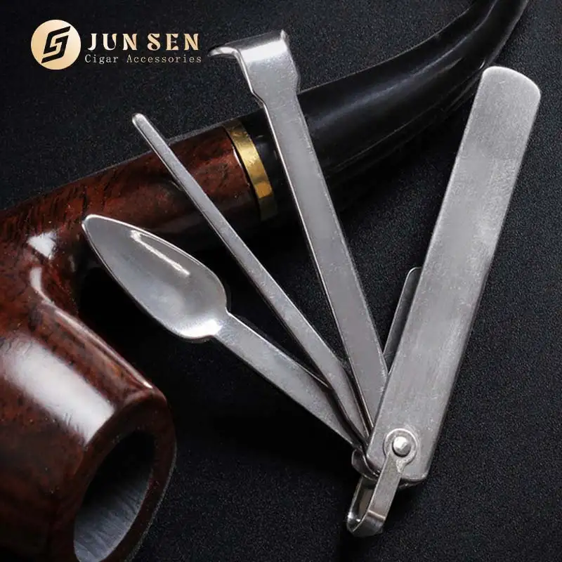 Portable Multi-Function Pipe Tool for Smoking Enthusiasts